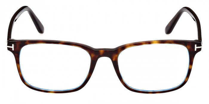 Tom Ford™ FT5831-B 052 53 - Shiny Dark Havana/T Logo