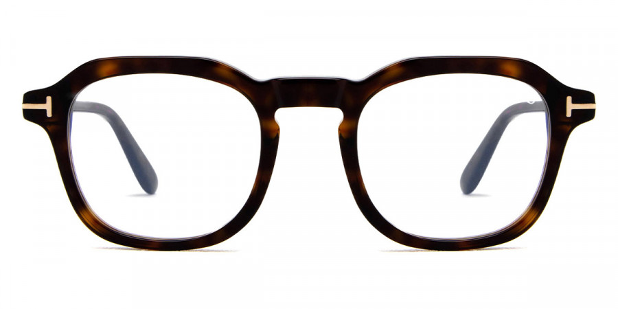 Tom Ford™ FT5836-B 052 49 - Shiny Dark Havana/T Logo