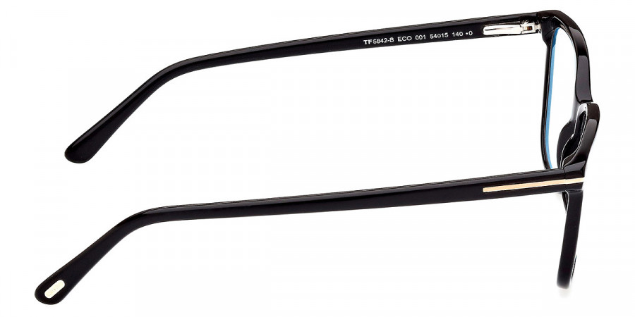 Color: Shiny Black/T Logo (001) - Tom Ford FT5842-B00154