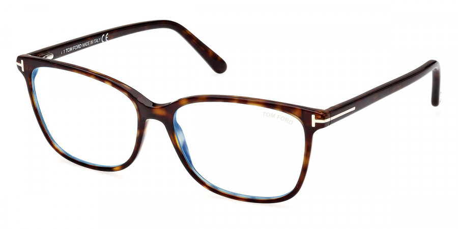 Color: Shiny Dark Havana/T Logo (052) - Tom Ford FT5842-B05254