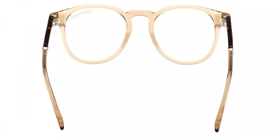 Color: Transparent Beige/Palladium/T Logo (047) - Tom Ford FT5891-B04749
