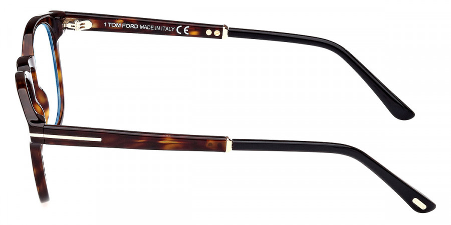 Color: Classic Dark Havana/Shiny Rose Gold/T Logo (056) - Tom Ford FT5891-B05649