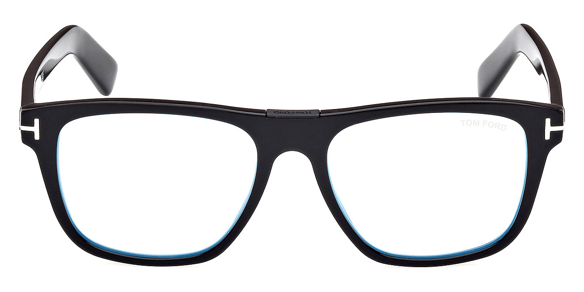 Tom Ford™ FT5902-B 001 54 Shiny Black Eyeglasses