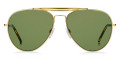 Semi Matte Gold / Green
