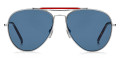 Matte Palladium / Blue Avio