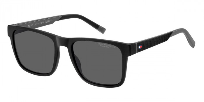 Tommy Hilfiger™ TH 2144/S 008AM9 55 - Black Gray