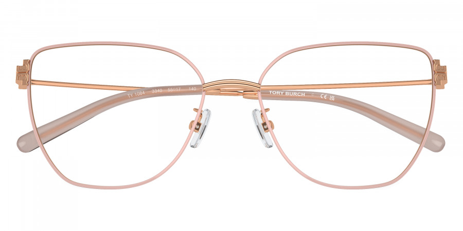 Color: Blush/Shiny Rose Gold (3340) - Tory Burch TY1084334055