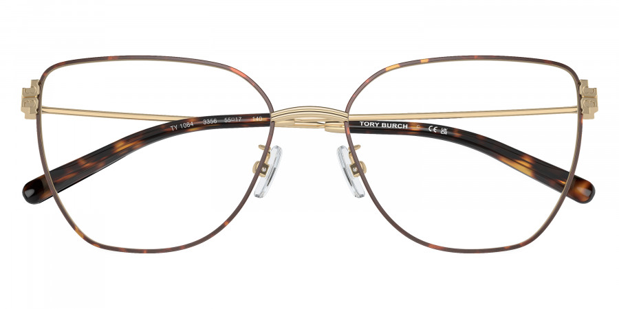 Color: Dark Tortoise/Shiny Light Gold (3356) - Tory Burch TY1084335655