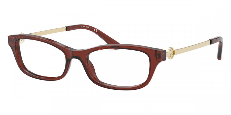 Color: Transparent Dark Brown (1800) - Tory Burch TY2106180052