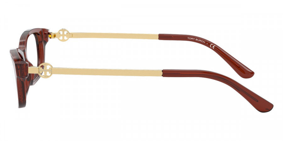 Color: Transparent Dark Brown (1800) - Tory Burch TY2106180052