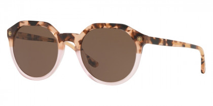 Tory Burch™ TY7130 175473 52 Blush Tortoise/Blush Sunglasses