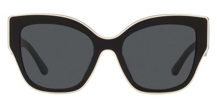 Tory Burch™ TY7184U 192987 54 - Black with Ivory Piping