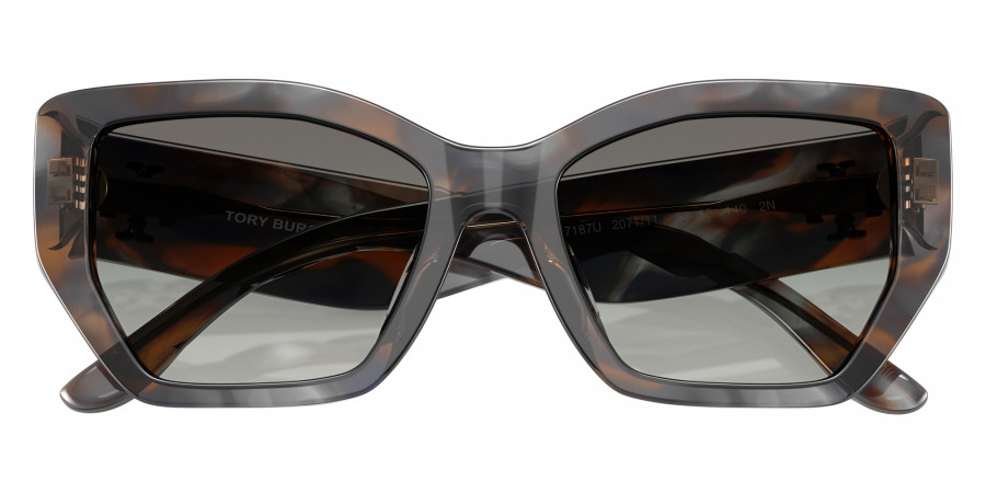 Color: Blue Smoke Tortoise (207111) - Tory Burch TY7187U20711153