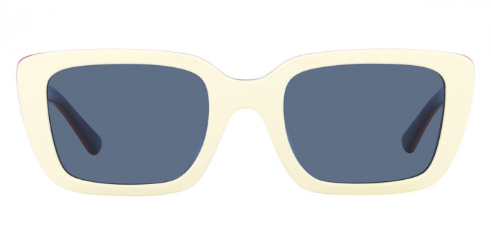 Tory Burch™ Miller TY7190U 194980 51 - Ivory Red Blue Trilayer