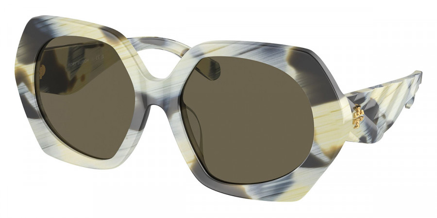 Color: Horn Brown-Ivory (194203) - Tory Burch TY7195U19420355