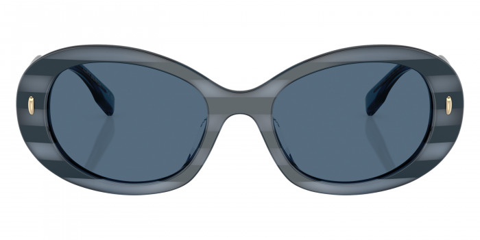 Tory Burch™ Miller TY7214U 317780 53 - Blue Stripe/Transparent Blue