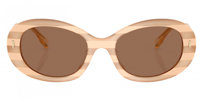 Tory Burch™ Miller TY7214U 318173 53 - Nude Stripe/Transparent Beige