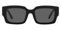 Shiny Black / Gray Solid