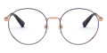 Rose Gold / Blue