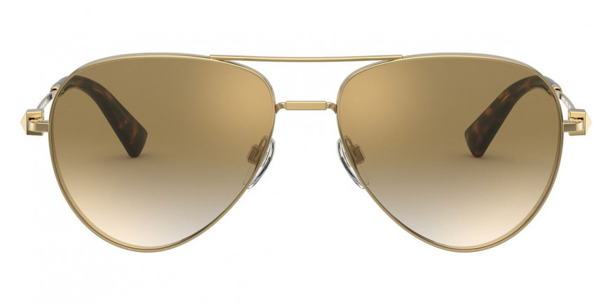 Valentino VA2034 Sunglasses Women Gold Pilot 57mm *New & Authentic 