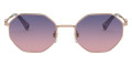 Rose Gold / Gradient Blue Pink