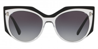 Color: Crystal/Black (50828G) - Valentino VA403350828G53