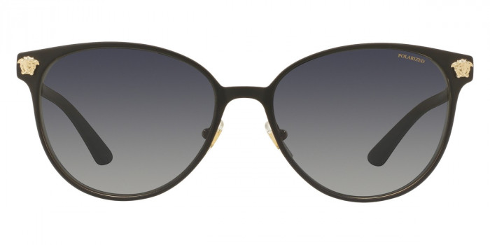 VERSACE™ VE2168 1377T3 57 - Matte Black/Pale Gold