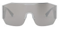 Silver / Light Gray Mirrored Silver 80