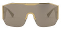 Gold / Dark Gray Mirrored Gold