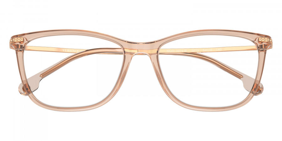 Color: Transparent Brown (5215) - VERSACE VE3274B521550