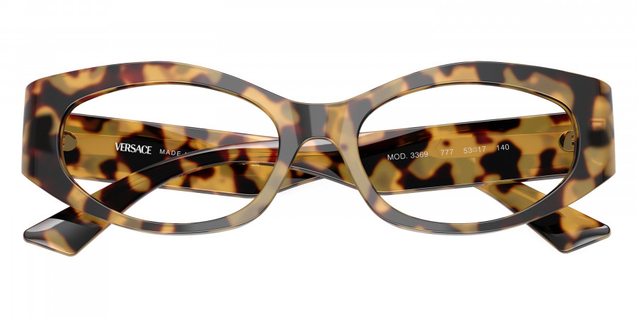 Color: Brown Yellow Havana (777) - Versace VE336977751