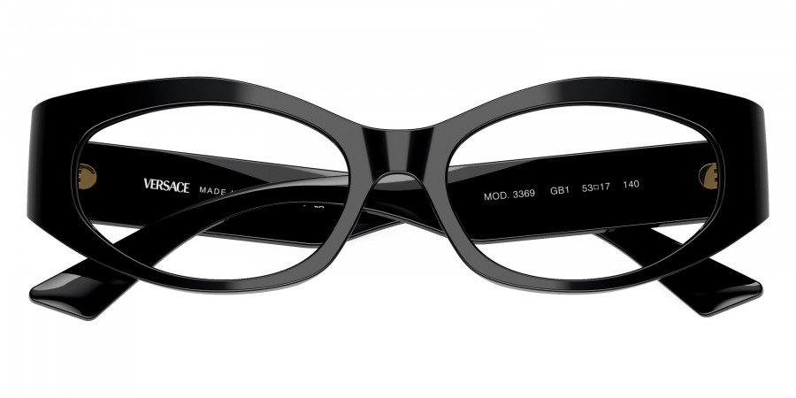 Color: Black (GB1) - Versace VE3369GB151