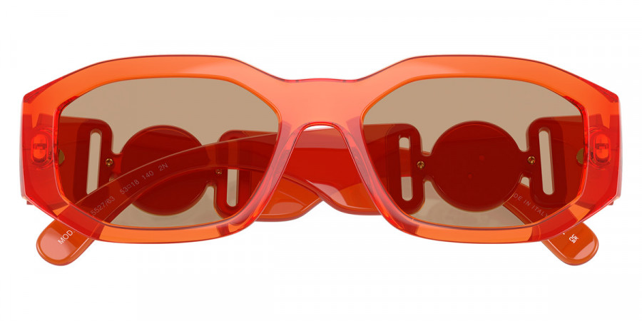 Color: Transparent Papaya/Opaline Papaya (552763) - Versace VE436155276353