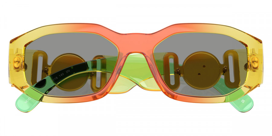 Color: Gradient Yellow/Red/Green (5530/1) - Versace VE43615530/153