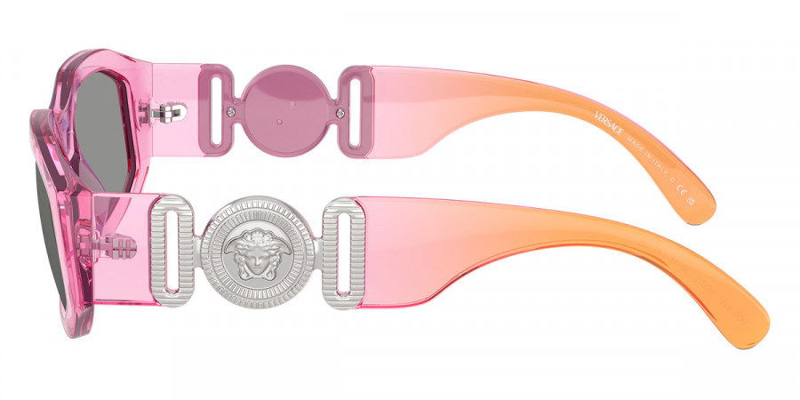 Color: Gradient Pink/Violet/Orange (5537/1) - Versace VE43615537/153