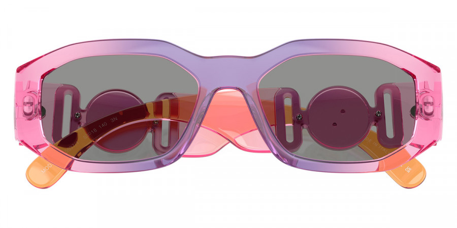 Color: Gradient Pink/Violet/Orange (5537/1) - Versace VE43615537/153