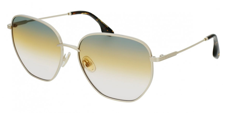 Victoria Beckham™ VB219S 727 60 - Gold/Green Honey Rose