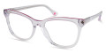 Transparent Clear / Dark Pink Epoxy on Top / Heart