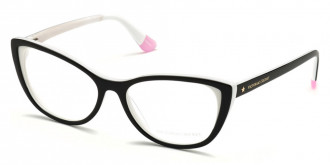 Victoria's Secret™ VS5009 01A 55 - Black on Pink with Gold Star And Pink