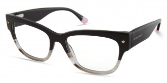 Victoria's Secret™ VS5015 005 53 - Black to Gray Horn with Gold Star on Black