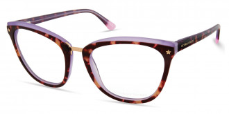 Victoria's Secret™ VS5016 053 54 - Light Tortoise on Purple with Gold and Gold Star