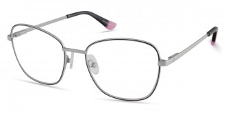 Victoria's Secret™ VS5021 014 53 - Ruthenium with Gold Star on Dark Gray Transparent
