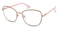 Rose Gold with Gold Star on Pink