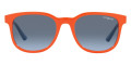 Orange / Blue Gradient Gray
