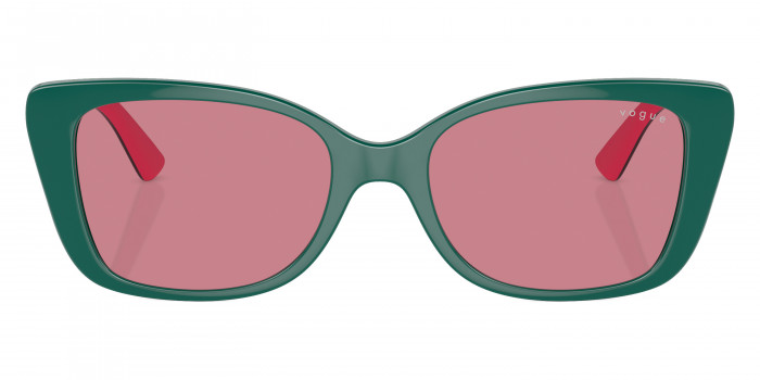 vogue eyewear™ VJ2022 313169 48 - Full Dark Green/Black/Pink Rubber