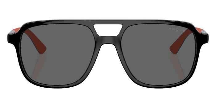 vogue eyewear™ VJ2024 W44/87 49 - Black/Poseidon Blue/Orange Rubber