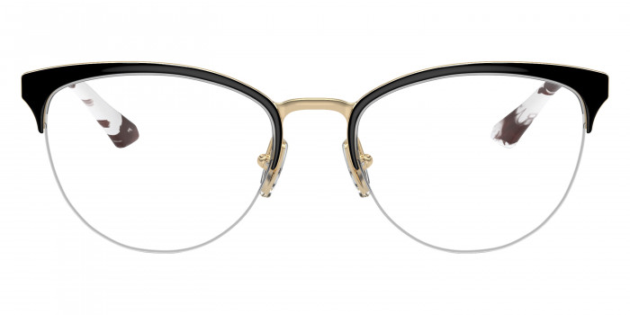 vogue eyewear™ VO4304 352 53 - Top Black/Pale Gold/Ivory Tortoise