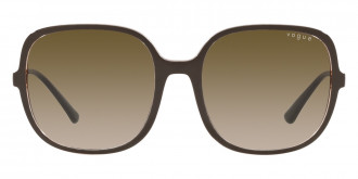 Color: Top Brown/Rainbow Red (296213) - Vogue VO5405S29621357