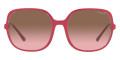 Top Fuchsia/Rainbow Green / Pink Gradient Brown