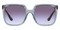 Transparent Blue / Violet Gradient Dark Gray